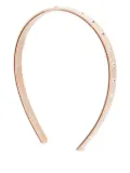 Maison Michel crystal-embellished headband - Pink