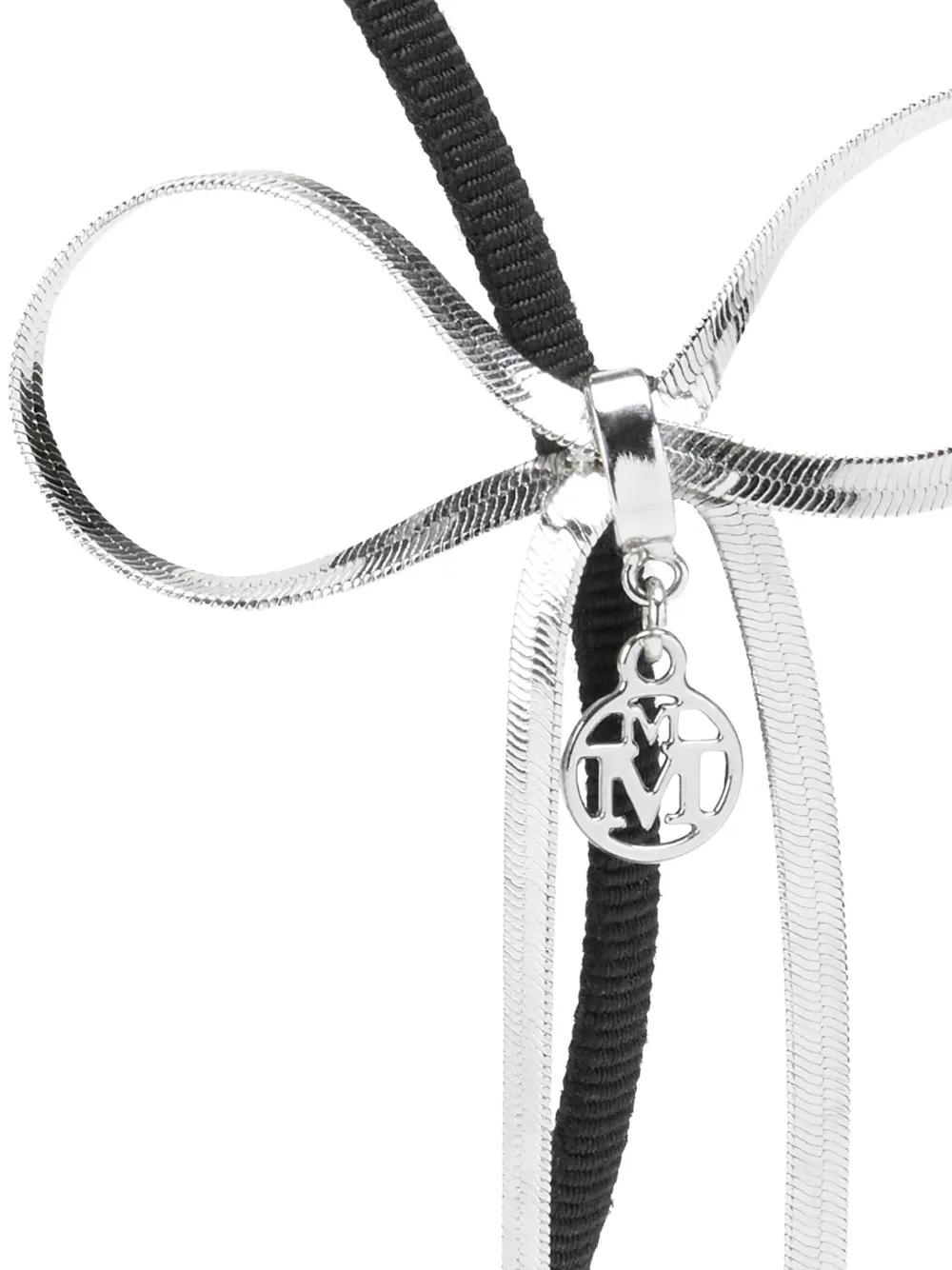 Maison Michel Ollie Bow-embellishment Headband In Black