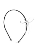 Maison Michel Ollie bow-embellishment headband - Black