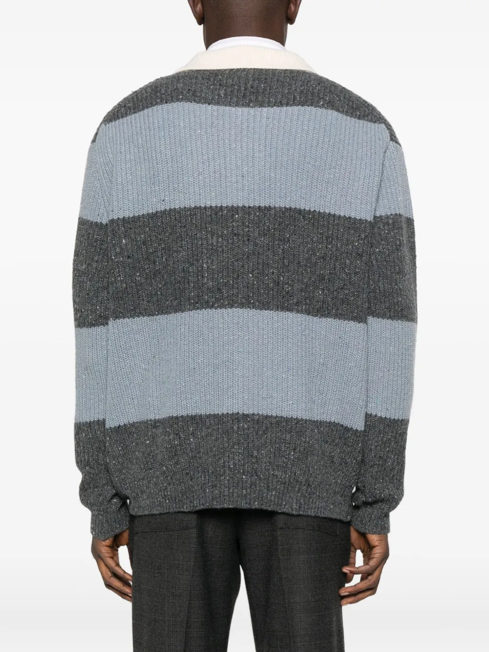 Dunst Striped Sweater In Multi