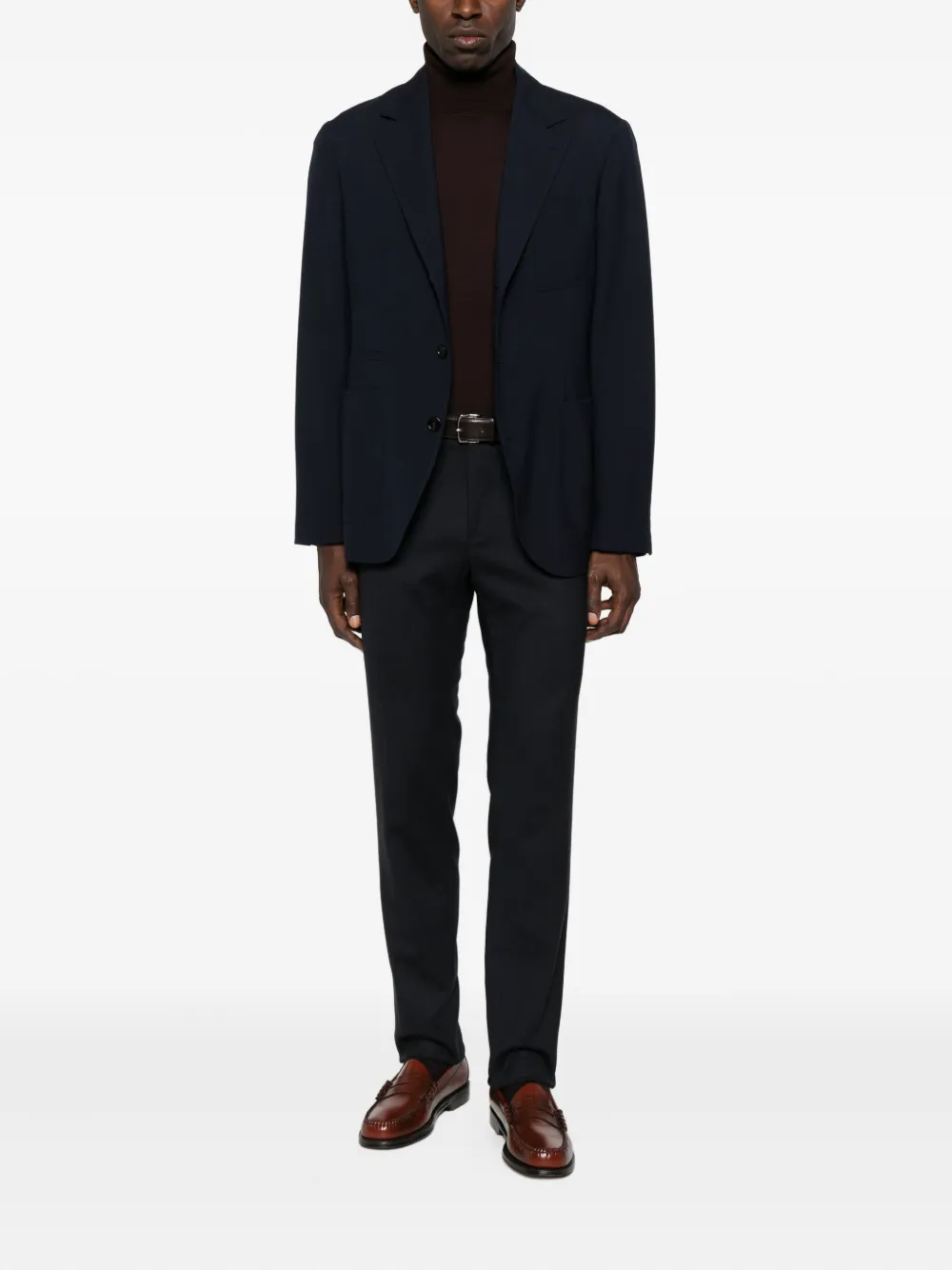 Paul Smith high-neck wool sweater - Bruin