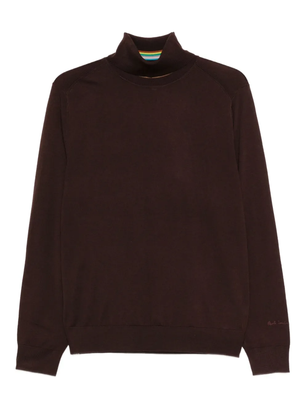 Paul Smith high-neck wool sweater - ブラウン Paul Smith high-neck wool sweater - ブラウン