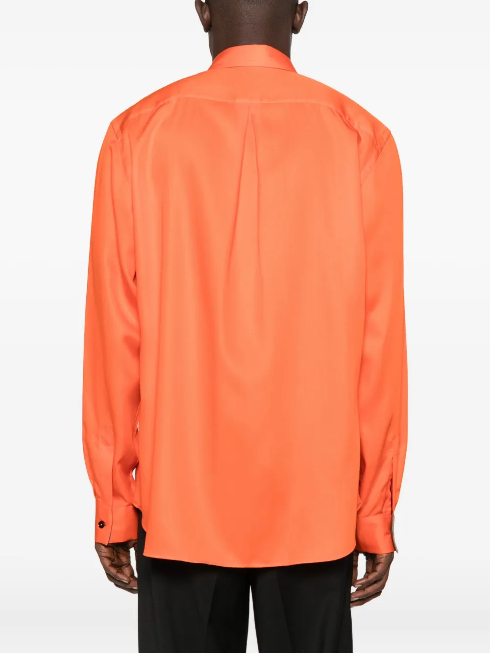 Paul Smith Field Flowers-print Shirt In Orange