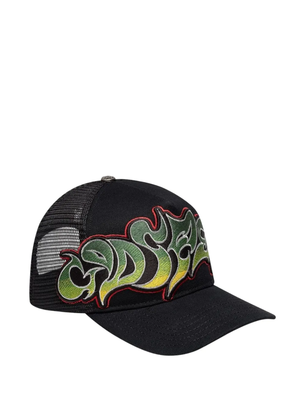 GODSPEED Neo Trucker logo-embroidered baseball cap - Zwart