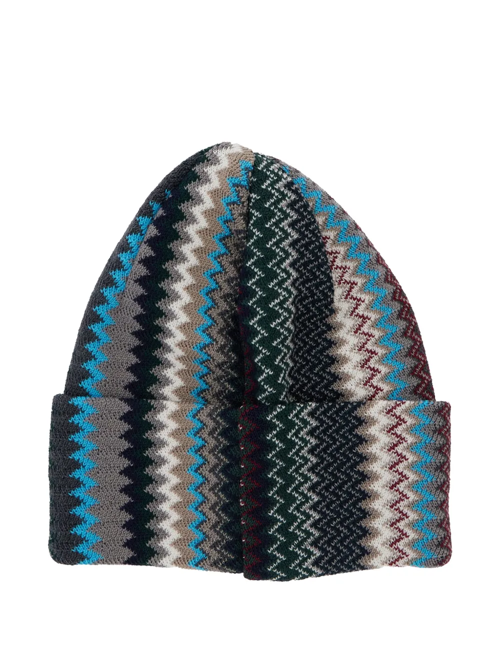 Missoni zigzag-pattern beanie - Zwart