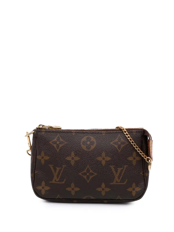 Louis Vuitton Pre-Owned 2025 モノグラム ミニ ポシェット アクセ