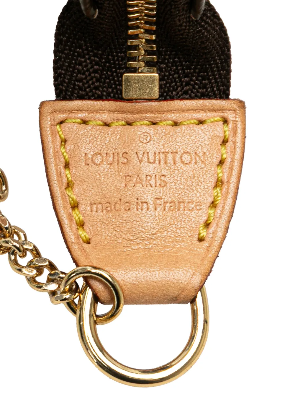 Louis Vuitton Pre-Owned 2025 モノグラム ミニ ポシェット アクセ