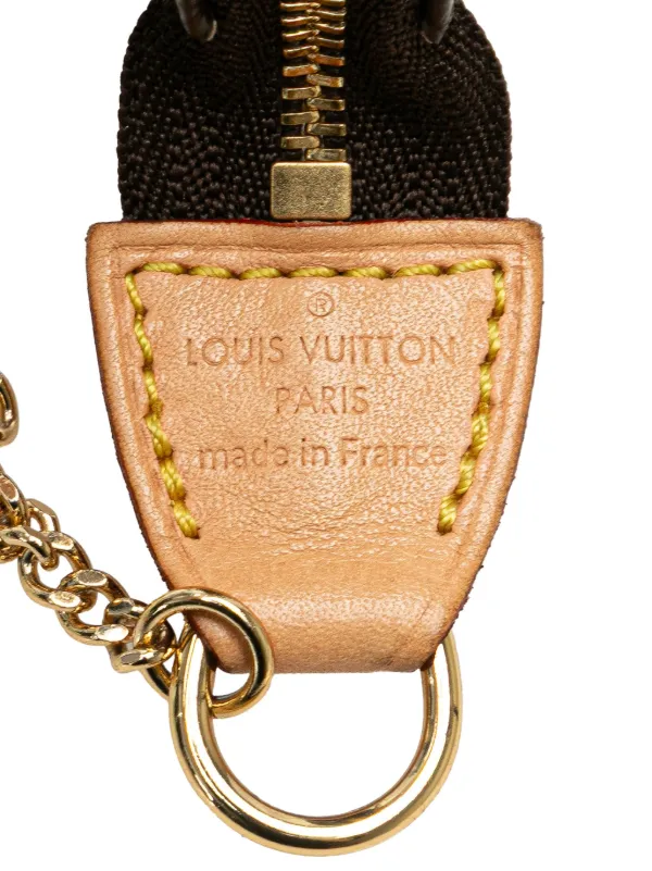Louis Vuitton Pre-Owned 2025 モノグラム ミニ ポシェット アクセ