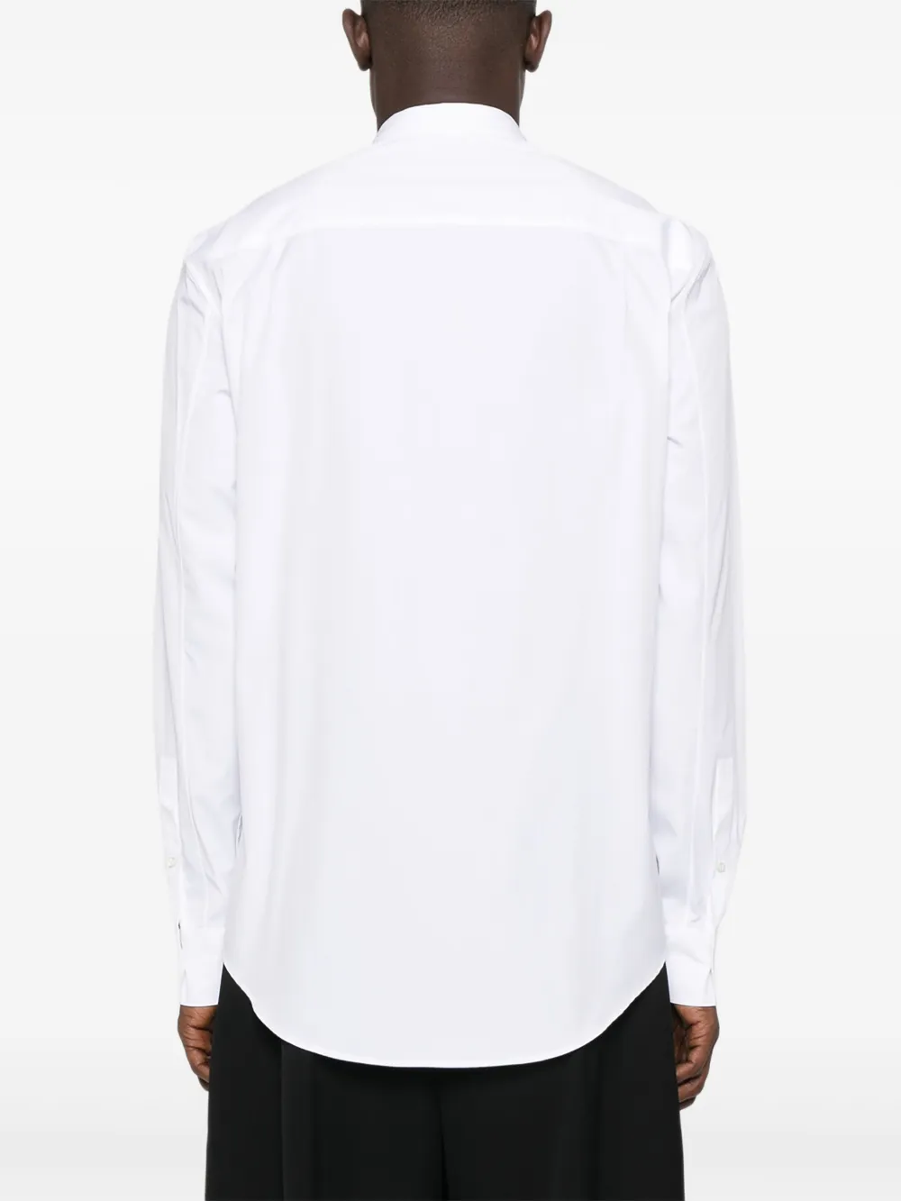 Alexander McQueen Overhemd met verfraaide kraag Wit