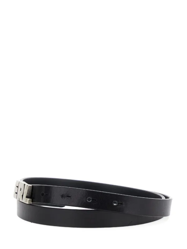 小物 ERL SKINNY LEATHER BELT ERL11K053-B_sivasdescalzo-ERL-