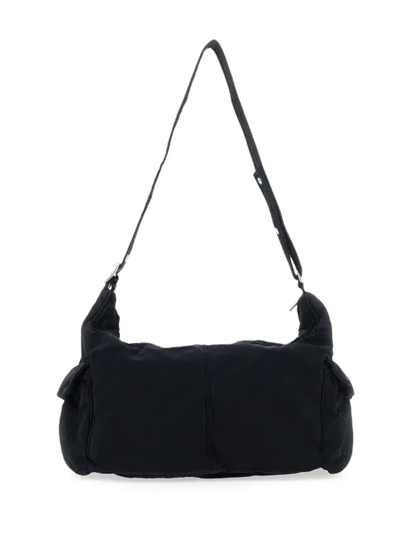 erl ショルダーバッグ　2way ERL ERL ツイル ショルダーバッグ | ブラック | FARFETCH JP