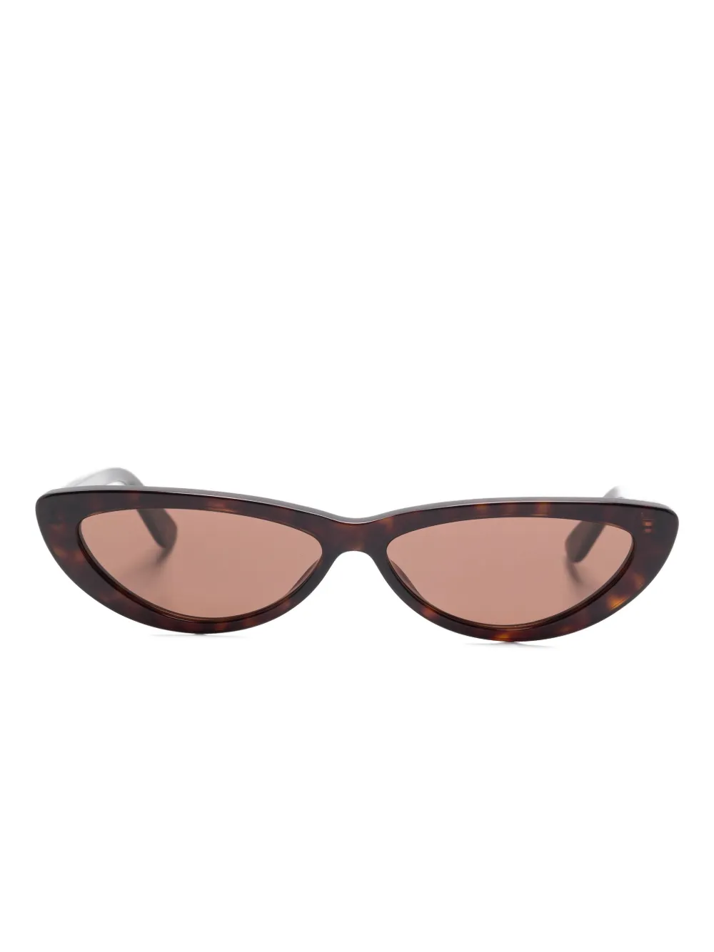 Alexander McQueen Eyewear cat-eye sunglasses - Marrone