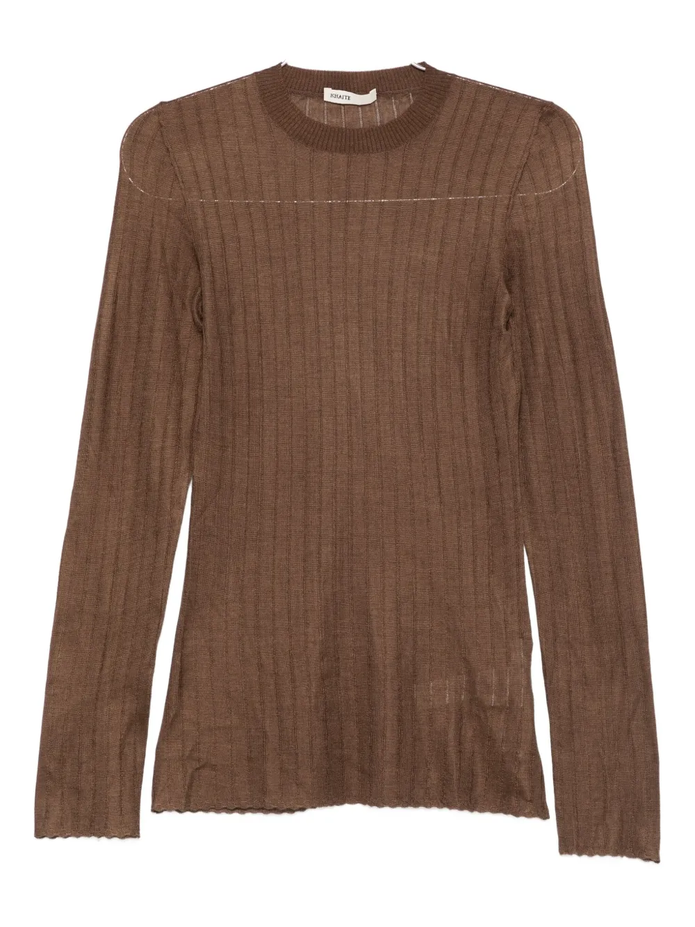 Khaite Elm Top In Brown