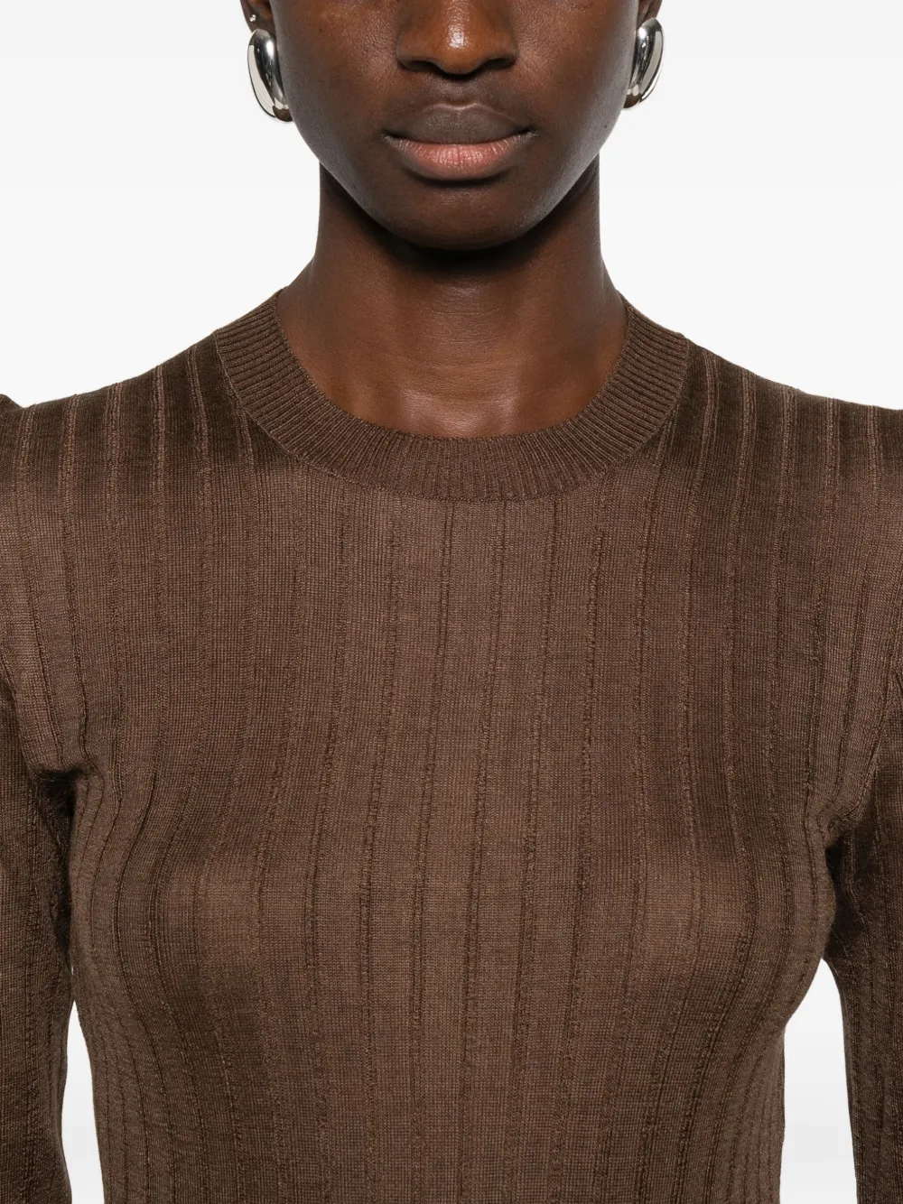 Khaite Elm Top In Brown