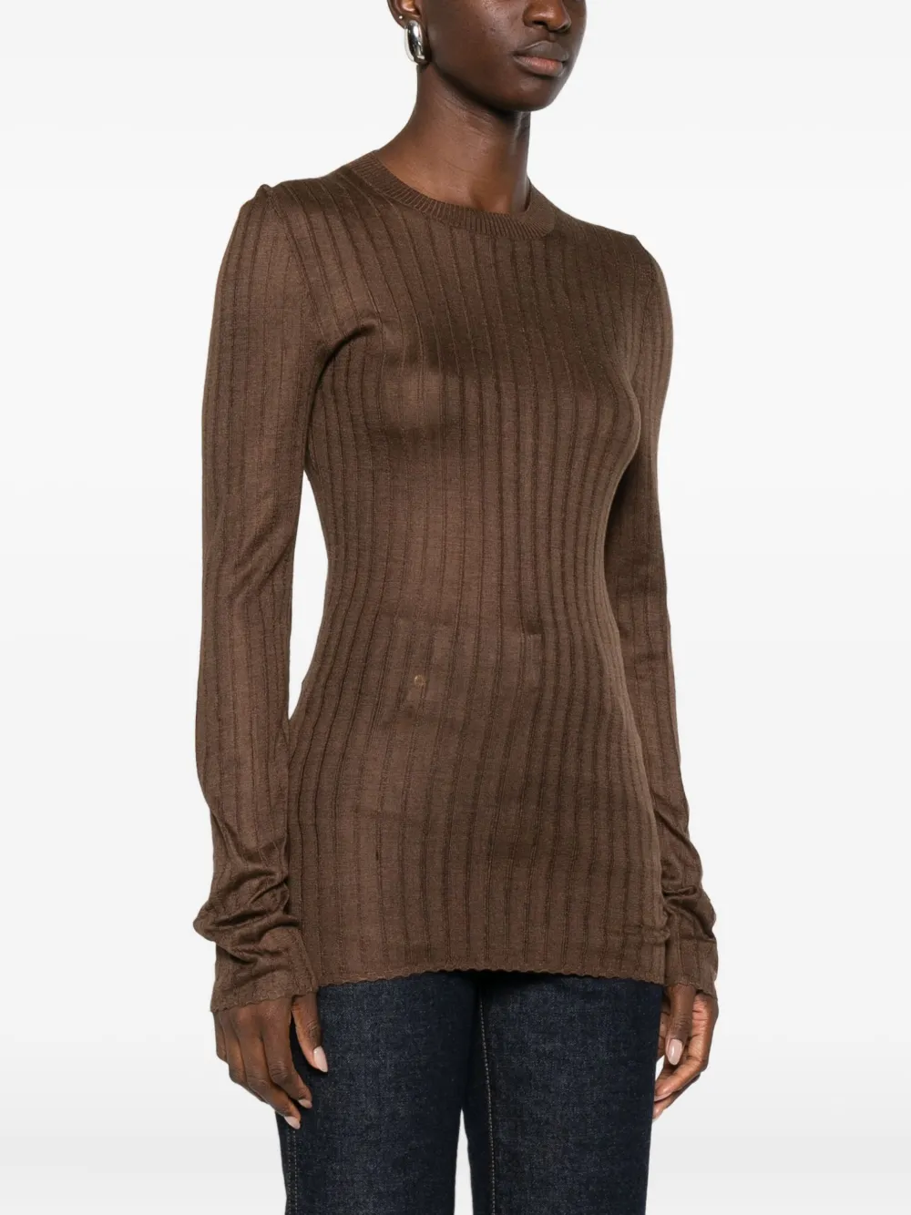 Khaite Elm Top In Brown