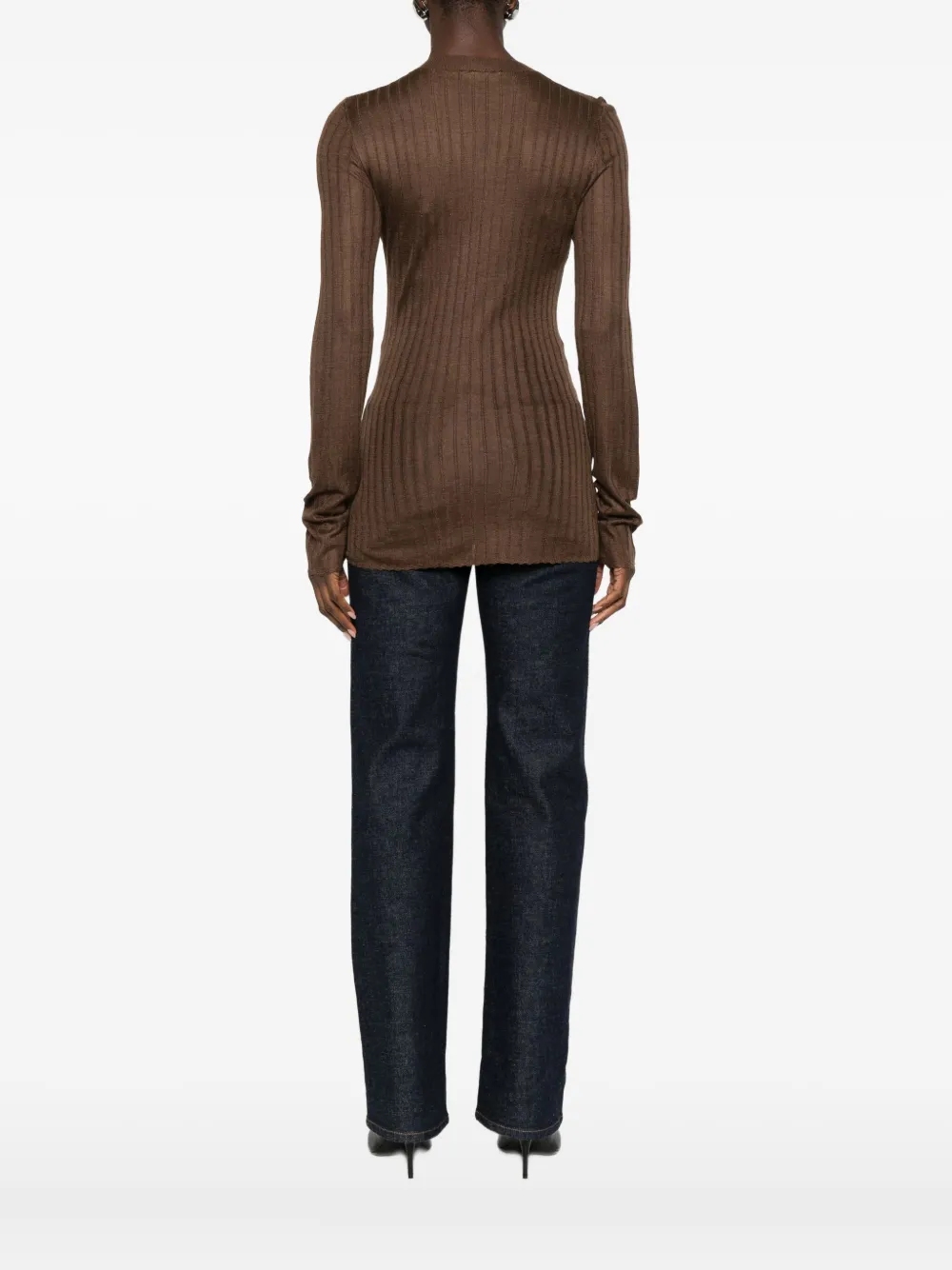 Khaite Elm Top In Brown
