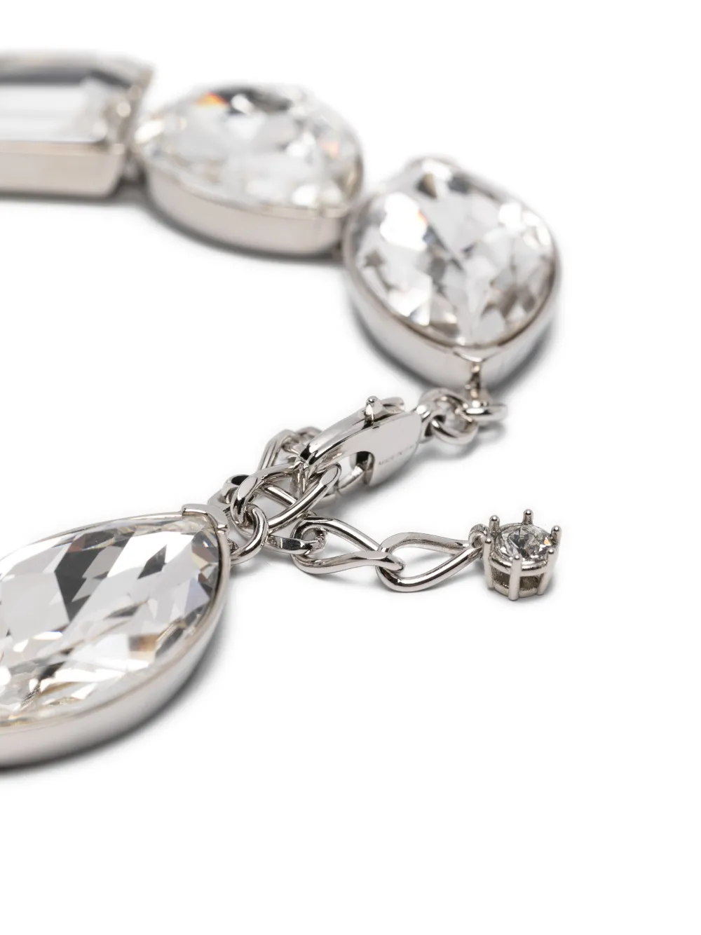 crystals cocktail chocker necklace