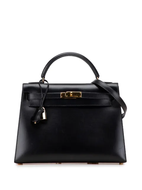 Hermès Pre-Owned 1998 Box Calf Kelly Sellier 32 satchel