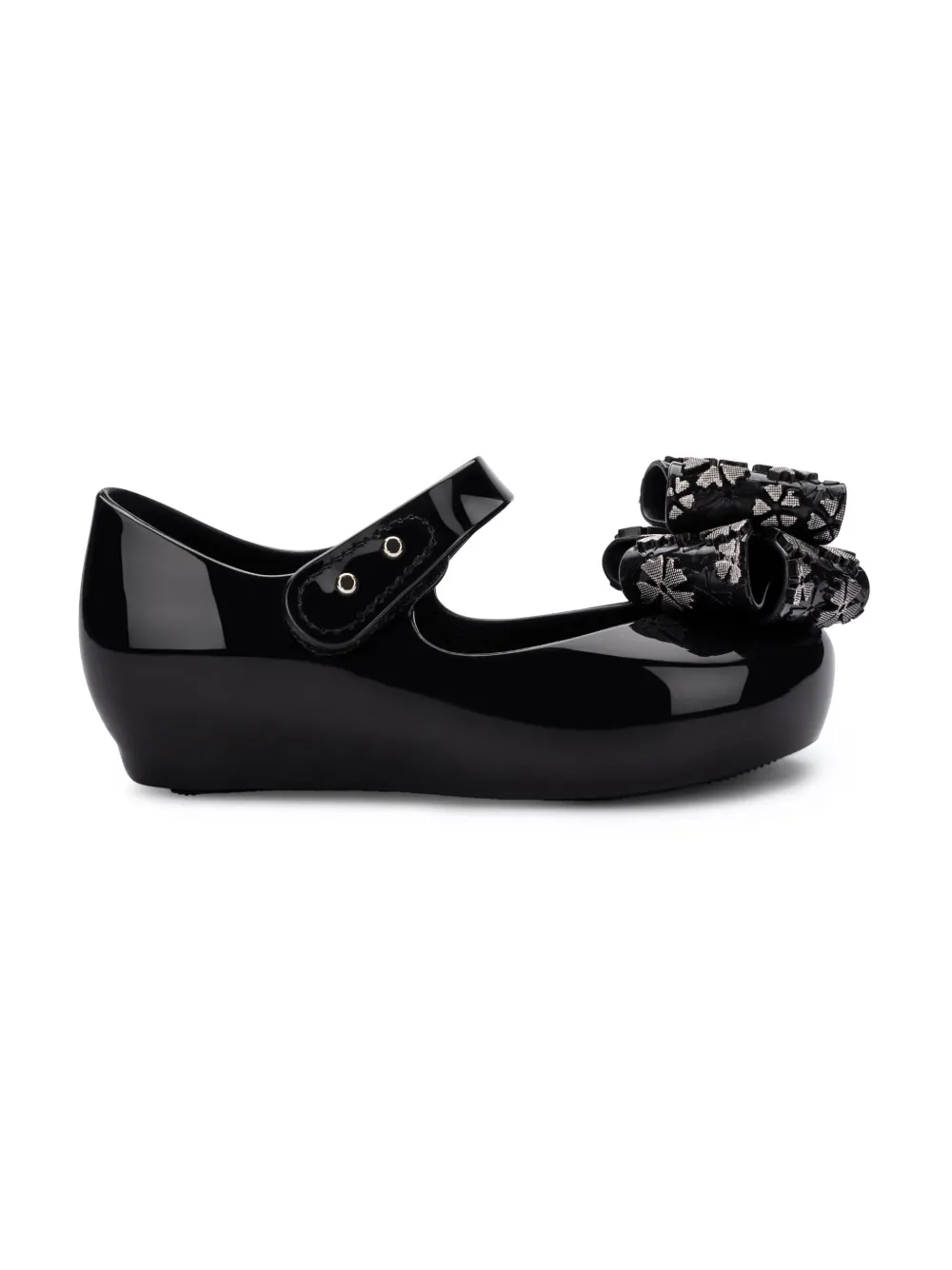 Mini Melissa flats con moño | negro | Image 1