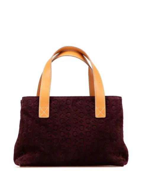 Celine Pre-Owned 2000 C Macadam Suede handbag
