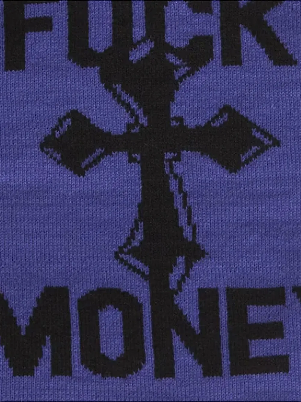 Supreme cross-print beanie - Blauw