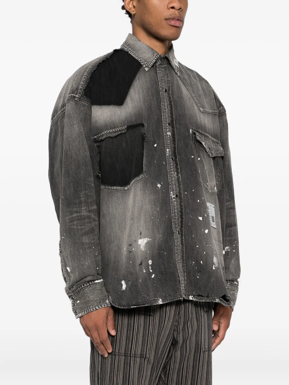 Miharayasuhiro Maison Mihara Yasuhiro Shirts In Black