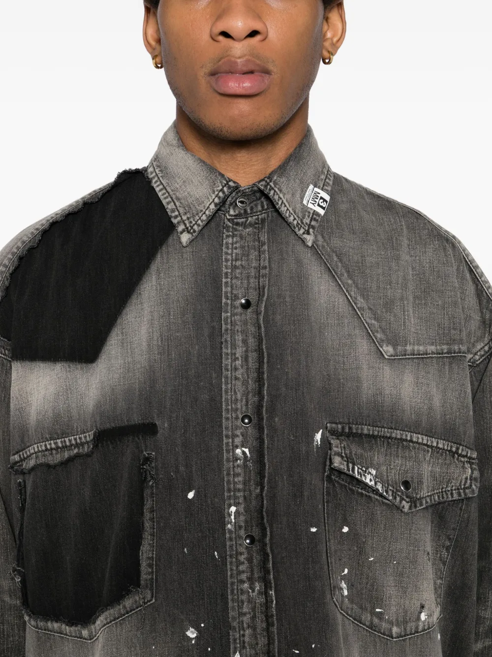Miharayasuhiro Maison Mihara Yasuhiro Shirts In Black