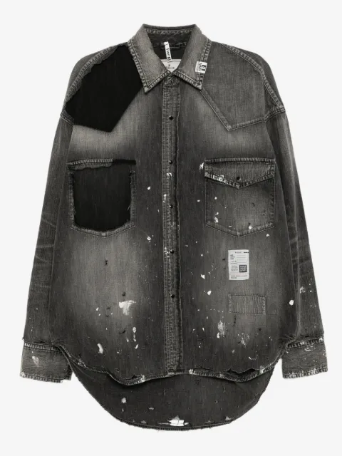 Maison MIHARA YASUHIRO logo-patched shirt