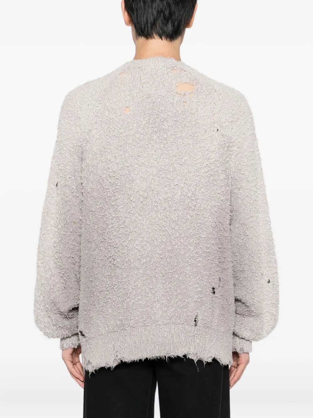 Maison MIHARA YASUHIRO Sun Faded Like trui Grijs