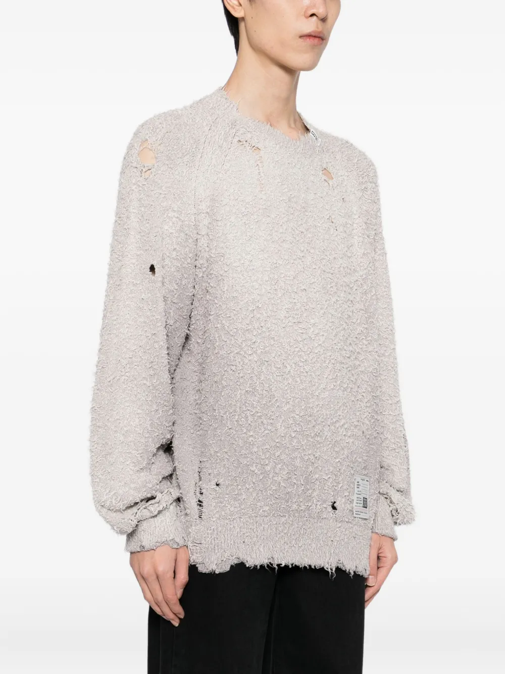 Maison MIHARA YASUHIRO Sun Faded Like trui Grijs