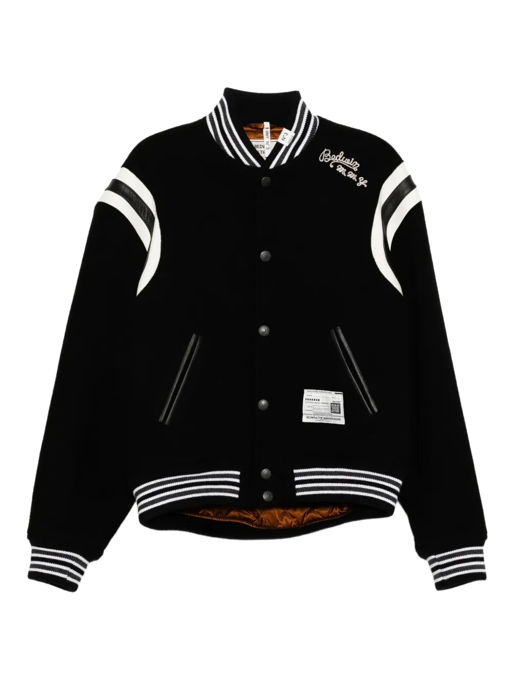 Maison MIHARA YASUHIRO ボンバージャケット - ブラック Maison MIHARA YASUHIRO ボンバージャケット - ブラック