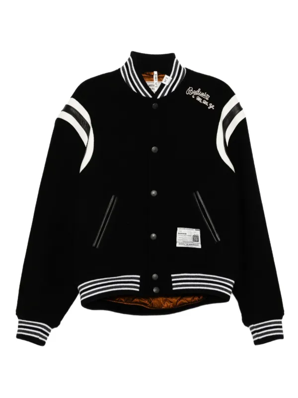 Maison MIHARA YASUHIRO ボンバージャケット | ブラック | FARFETCH JP