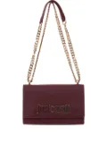 Just Cavalli logo-lettering cross body bag - Red