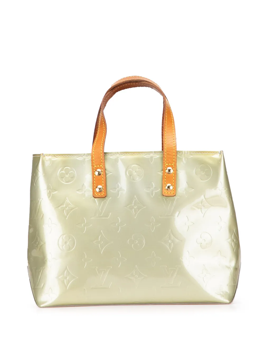 Louis Vuitton Pre-Owned 2001 モノグラム ヴェルニ リード PM ハンドバッグ - グレー Louis Vuitton Pre-Owned 2001 モノグラム ヴェルニ リード PM ハンドバッグ - グレー