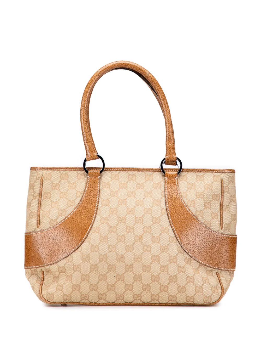 Gucci Pre-Owned 2000-2015 GGキャンバス トートバッグ - ブラウン Gucci Pre-Owned 2000-2015 GGキャンバス トートバッグ - ブラウン