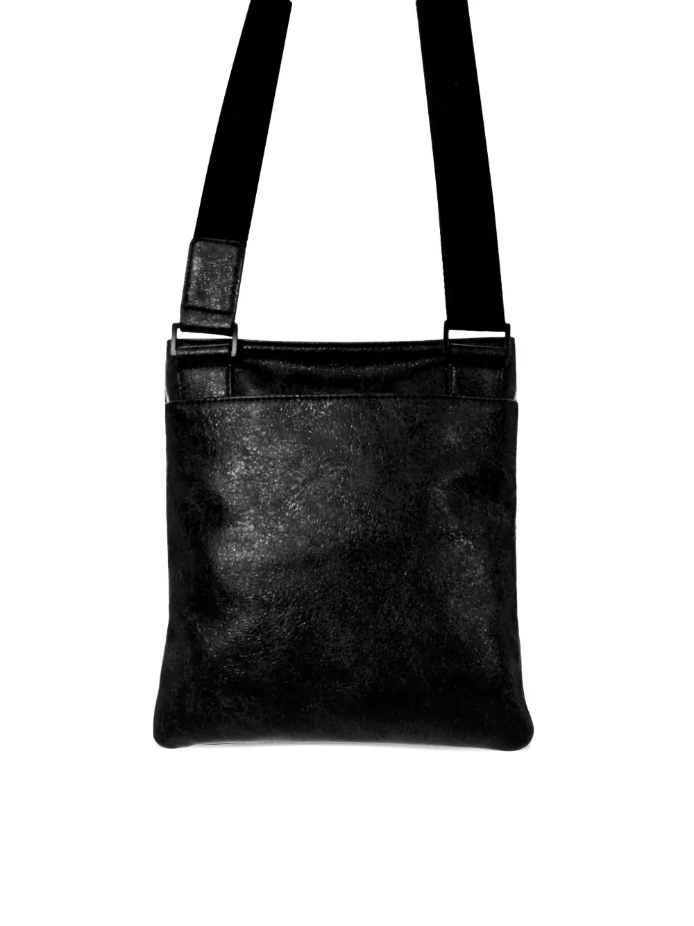 Just Cavalli logo-embossed messenger bag - Zwart