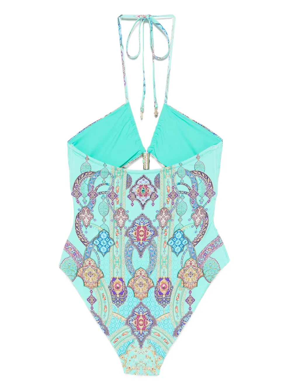 Camilla The Concubines Corridor halterneck swimsuit | One-Pieces | Image 2