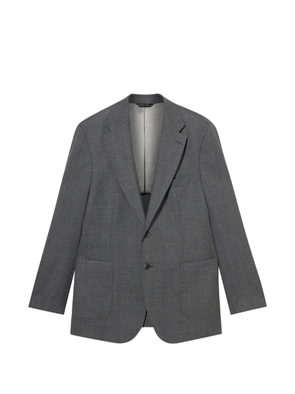 Brooks Brothers hopsack virgin wool blazer - Grau