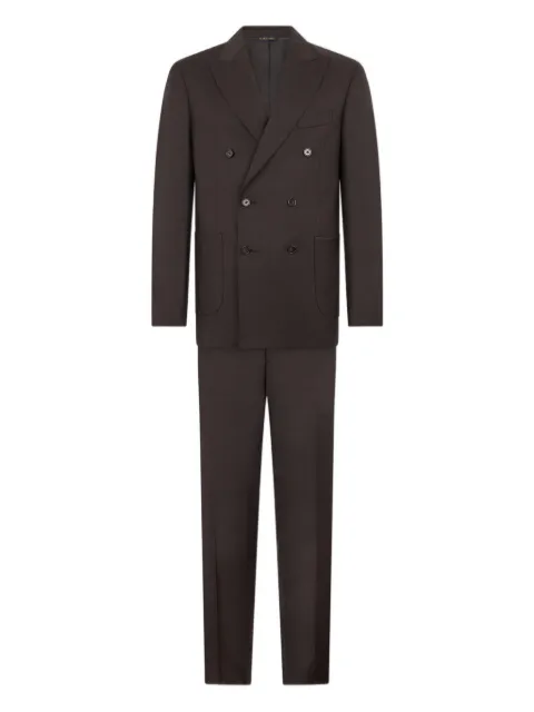 Brooks Brothers double-breasted wool suit