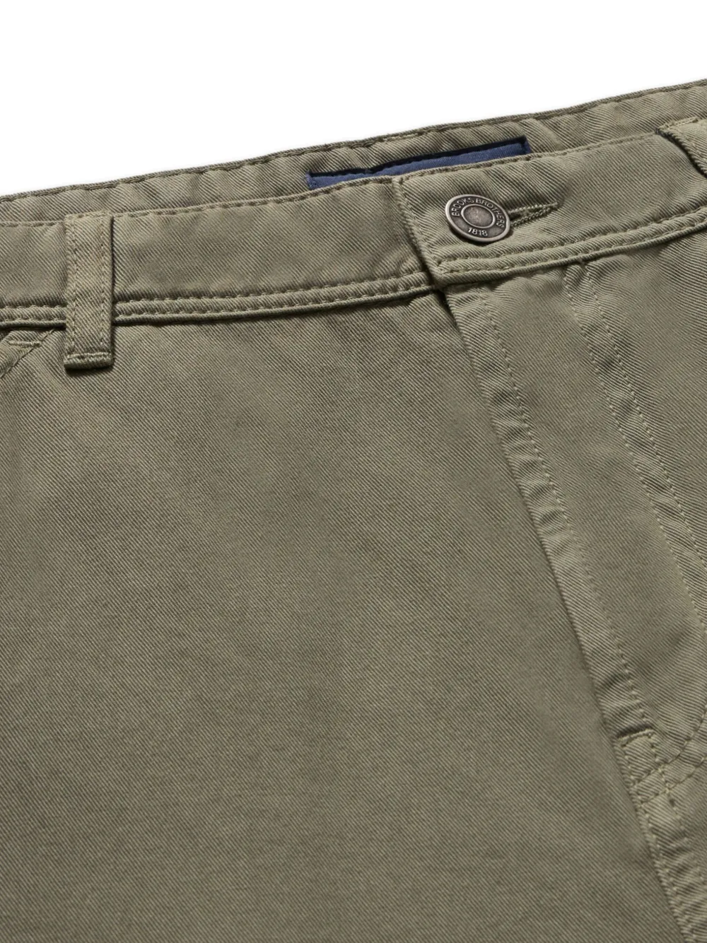 Brooks Brothers pockets-front Trousers - Groen