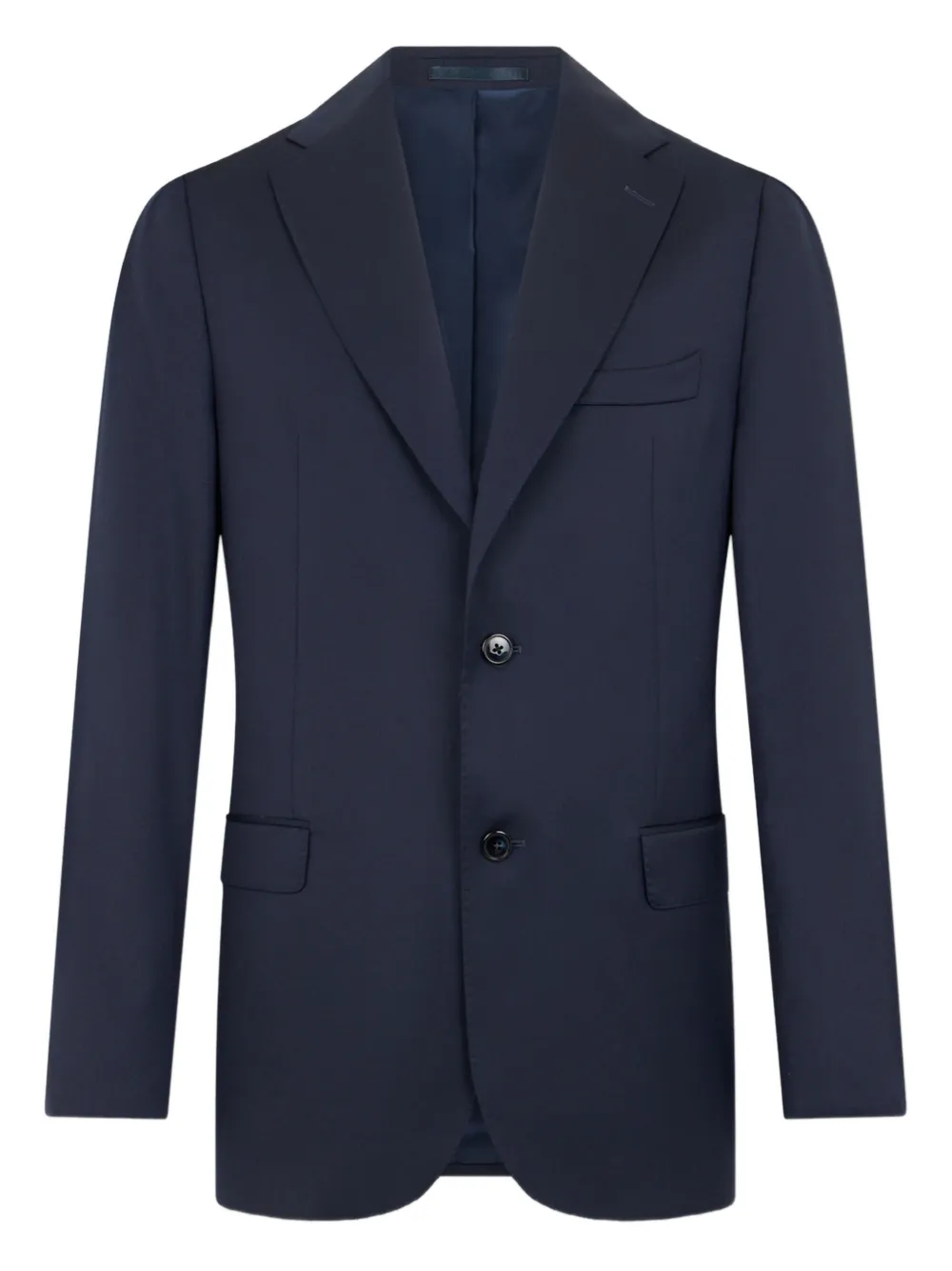 Brooks Brothers virgin-wool single-breasted blazer | Blue | Image 1
