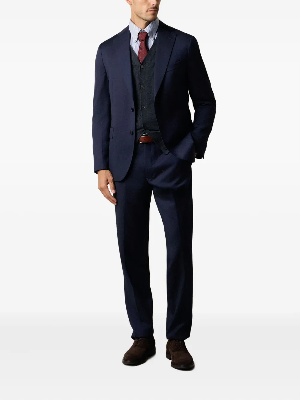 Brooks Brothers virgin-wool single-breasted blazer | Blazers | Image 2