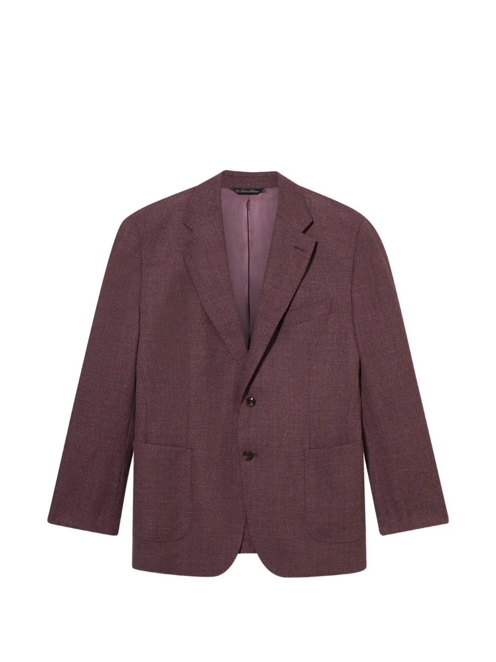 Brooks Brothers hopsack virgin wool blazer - Viola