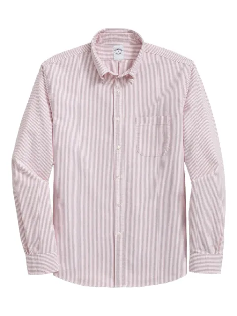 Brooks Brothers striped button-down collar shirt
