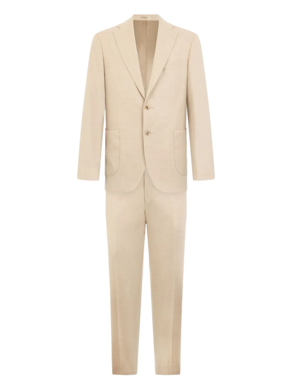 Brooks Brothers single-breasted wool-blend suit | Neutrals | Image 1