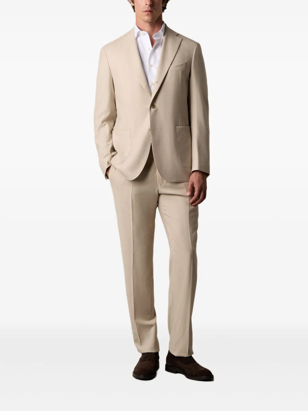 Brooks Brothers single-breasted wool-blend suit | Single Breasted Suits | Image 2
