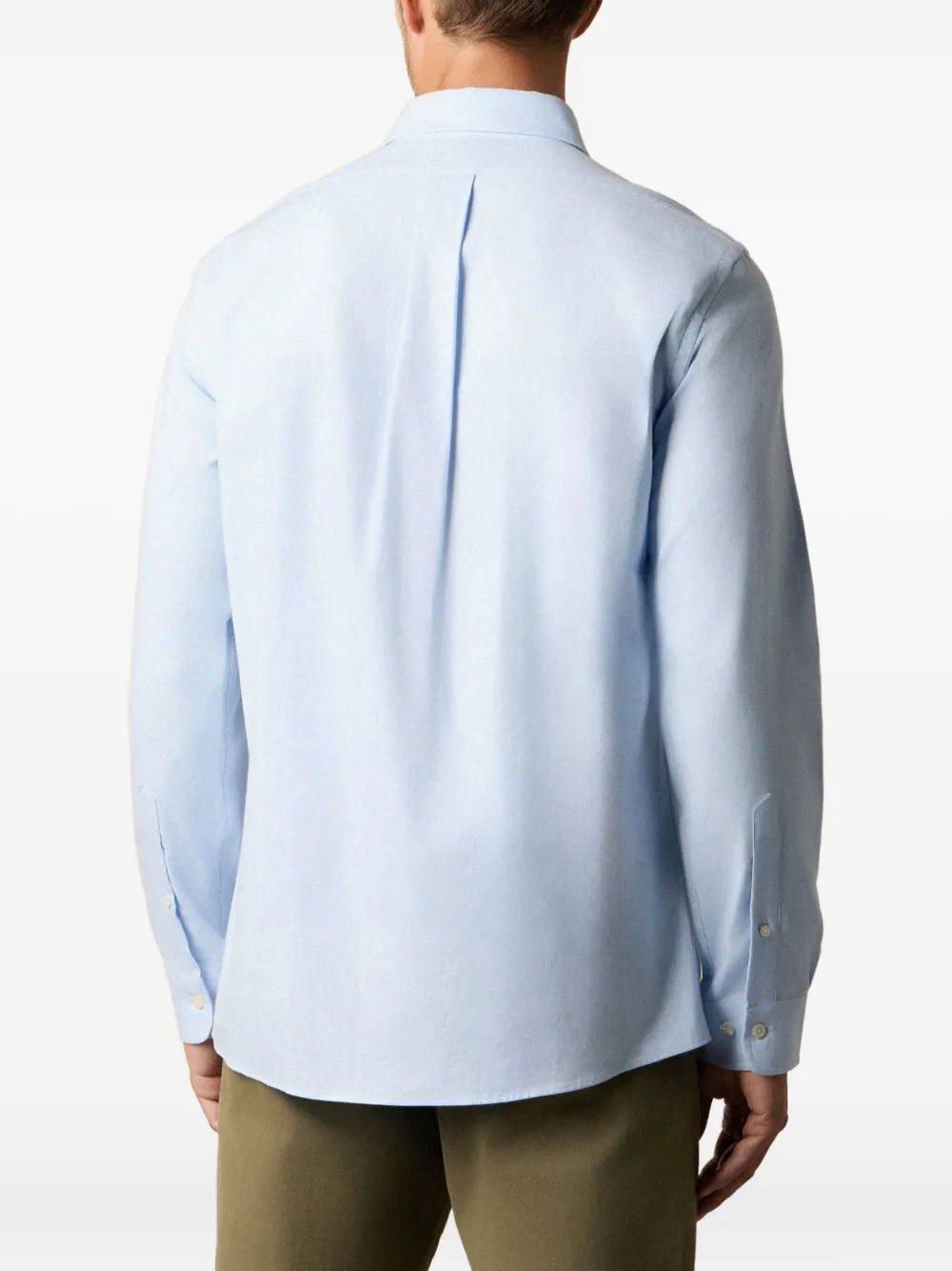 Brooks Brothers Getailleerd overhemd Blauw
