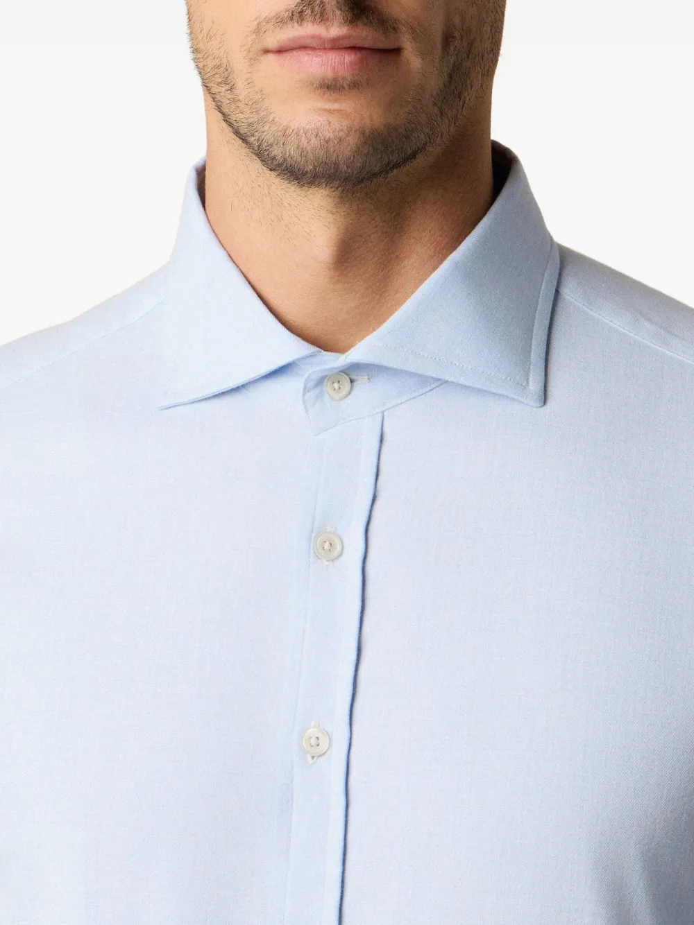 Brooks Brothers Getailleerd overhemd Blauw