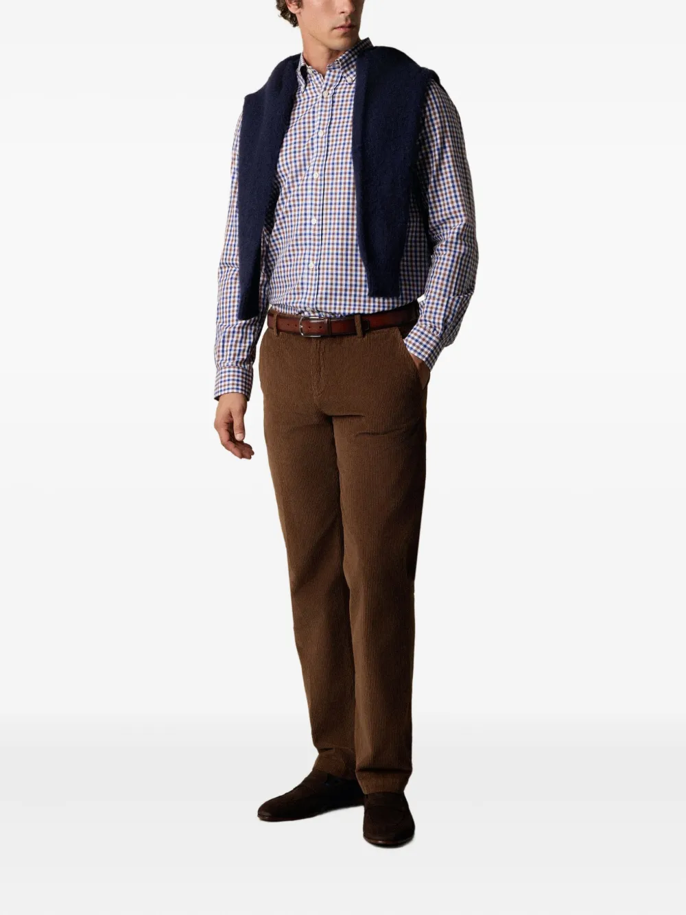 Brooks Brothers checked button-down shirt | Image 2