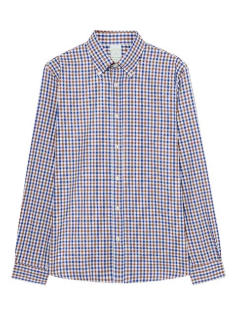 Brooks Brothers checked button-down shirt